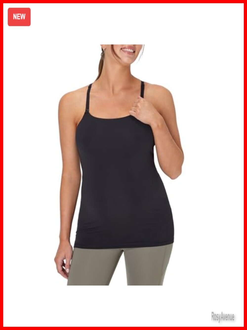 Hanes Maternity Nursing Tank Racerback Clip-Down Breastfeeding Top